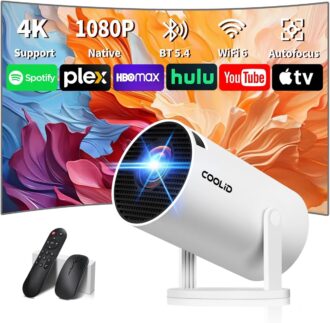 Mini Proyector Soporte 4K