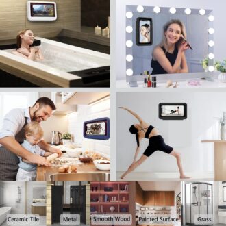 soporte para telefono movil en ducha