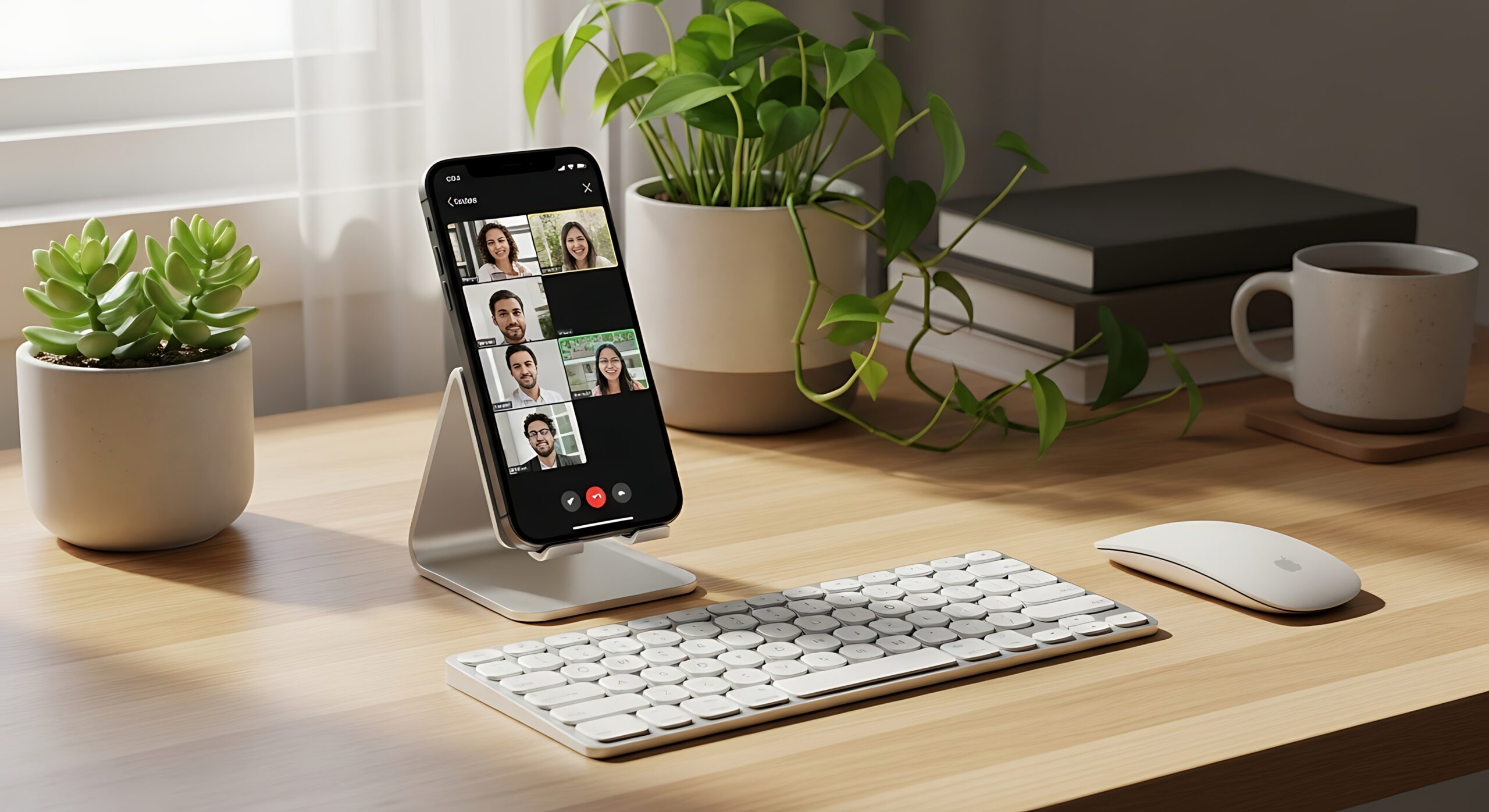 computer keyboard and mouse on illuminated pad electronic devices desktop setup