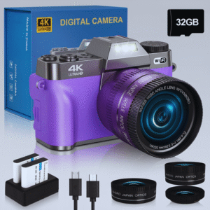vjianger cámara digital 4k