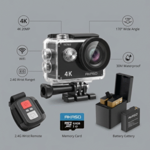 akaso ek7000 cámara deportiva 4k