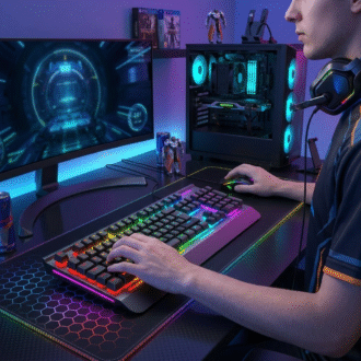 tecknet teclado rgb para videojuegos tecknet teclado rgb para videojuegos