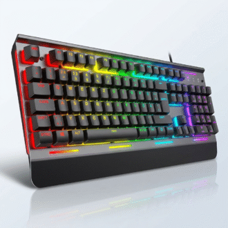 TECKNET Teclado RGB para videojuegos